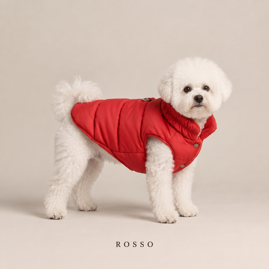 Gilet Imbottito per Cani, Caldo e Senza Maniche