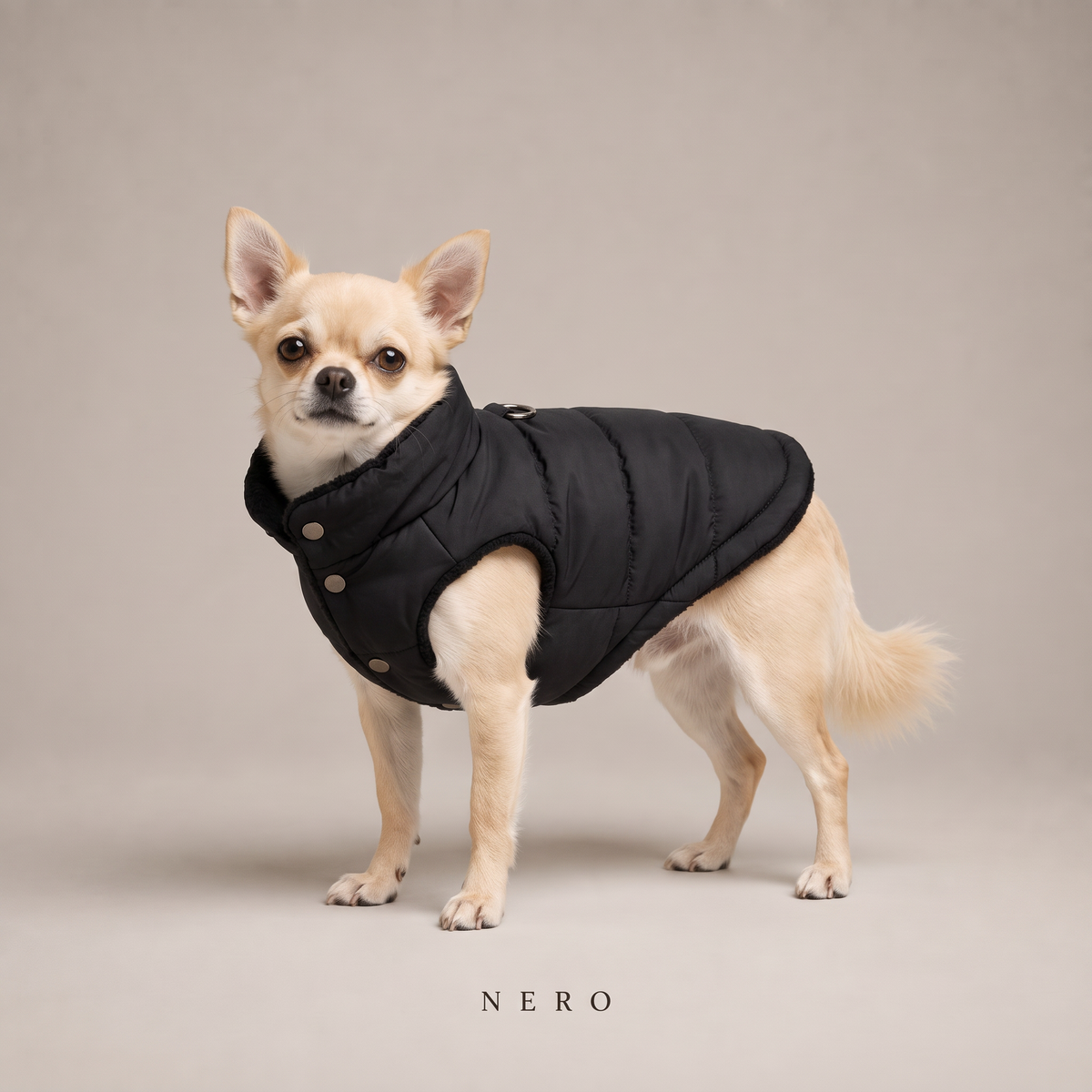 Gilet Imbottito per Cani, Caldo e Senza Maniche